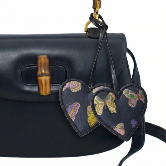 Gucci Butterfly Scarf Bag Charm at Vintage Luxe Up