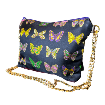 Gucci Farfalle Butterfly Scarf Gucci Crossbody Bag at Vintage Luxe Up