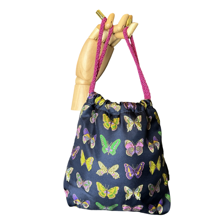 Gucci Butterfly Farfalle Blue Scarf Gucci Crossbody Bag at Vintage Luxe Up