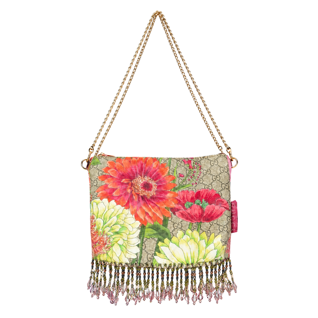 Gucci GG Floral Scarf | Gucci Crossbody Bag