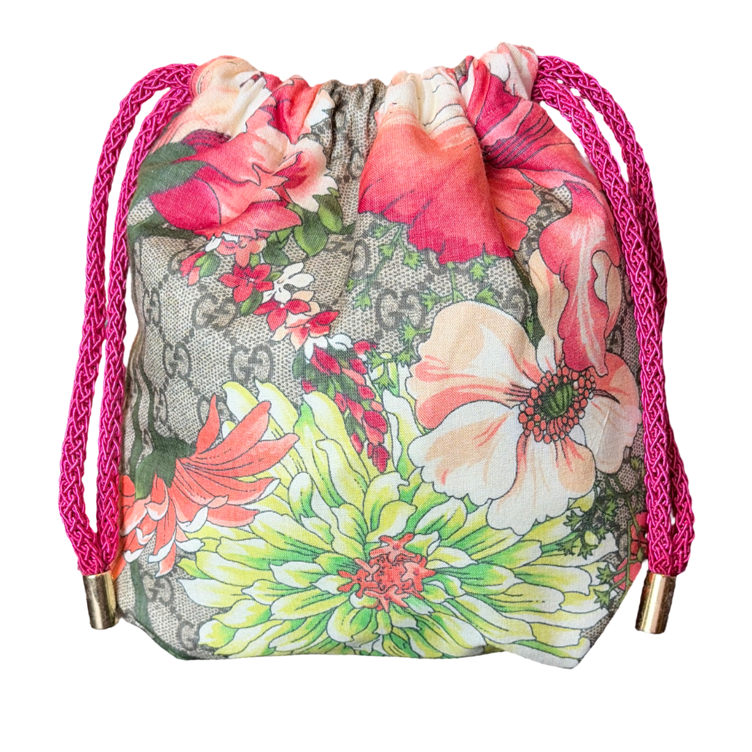 Gucci GG Logo Floral Crossbody Bag | Gucci Handbag