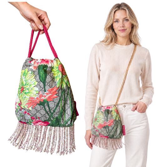Gucci GG Floral Scarf | Gucci Crossbody Bag