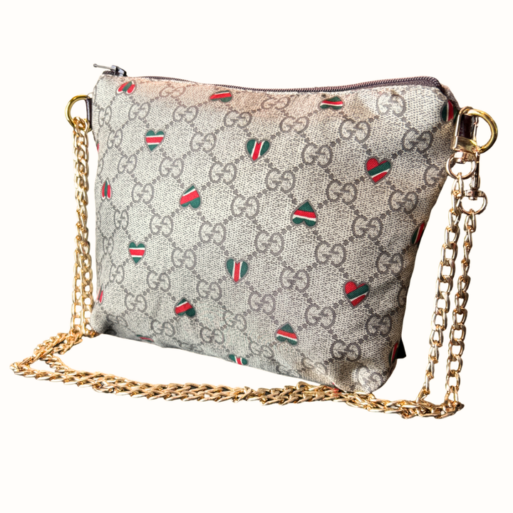 Gucci GG Logo Stars Scarf | Gucci Crossbody Bag exclusively at Vintage Luxe Up