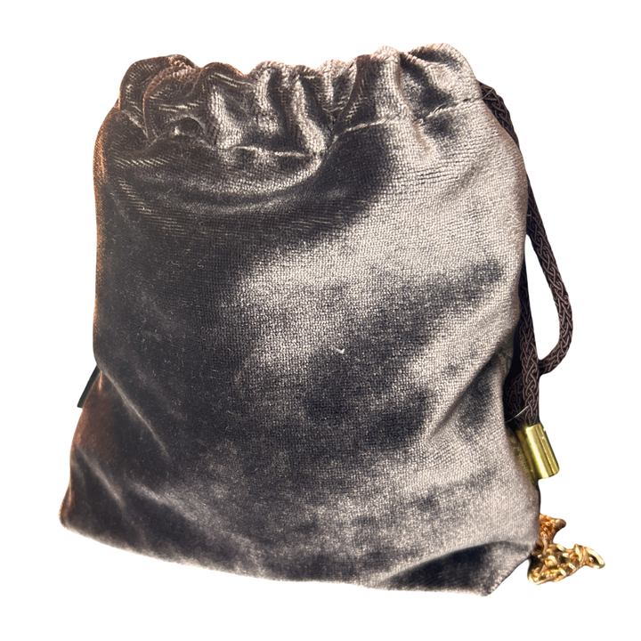 GG Hearts Vintage Scarf Drawstring Crossbody Bag