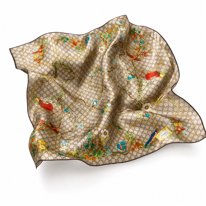 gucci gg lattice scarf