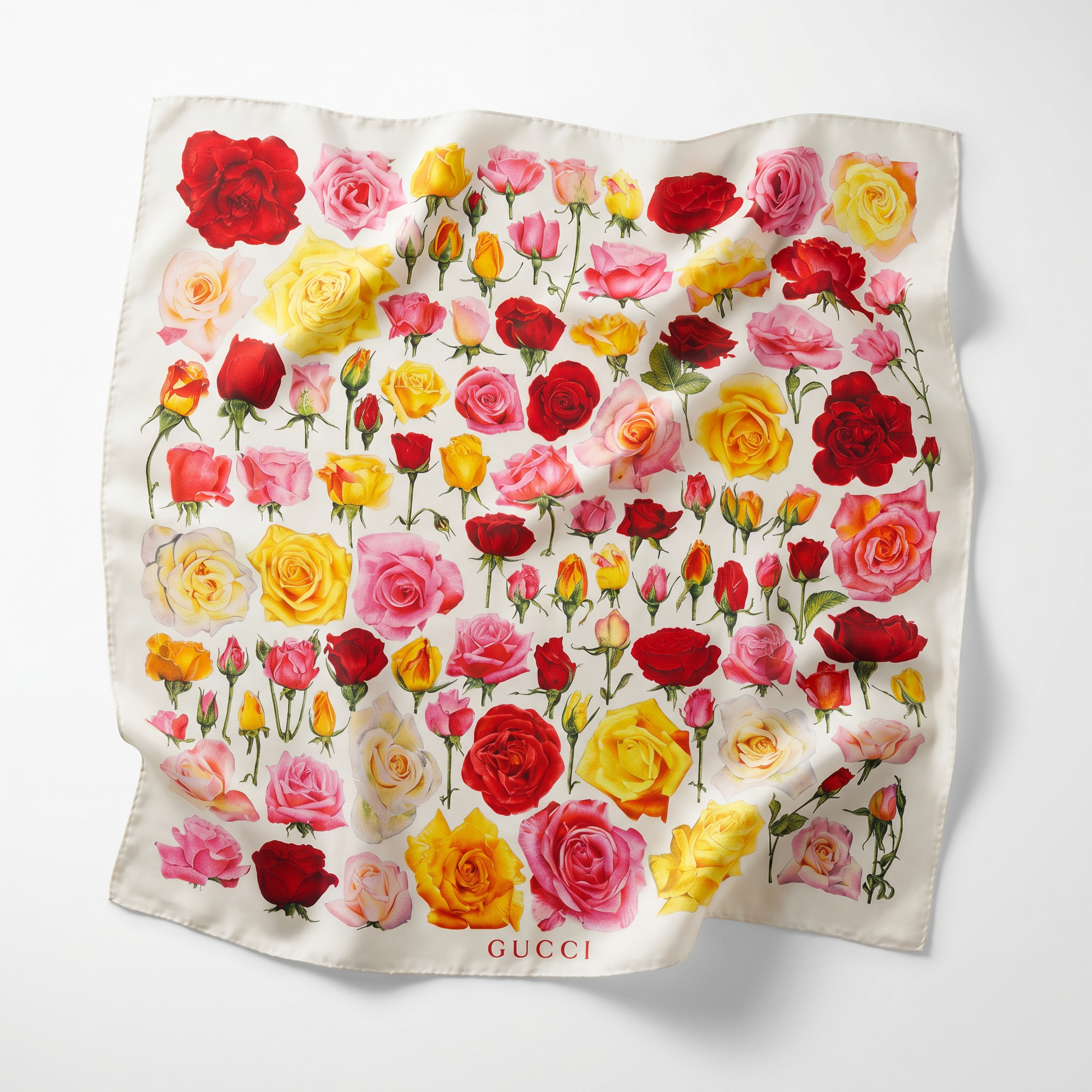 Gucci Roses Scarf