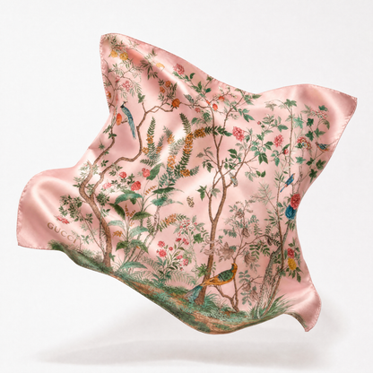 gucci tree of life scarf
