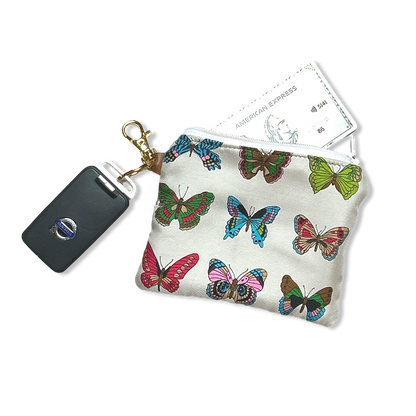 Gucci Butterfly Scarf | Gucci Keychain Bag exclusively at Vintage Luxe Up