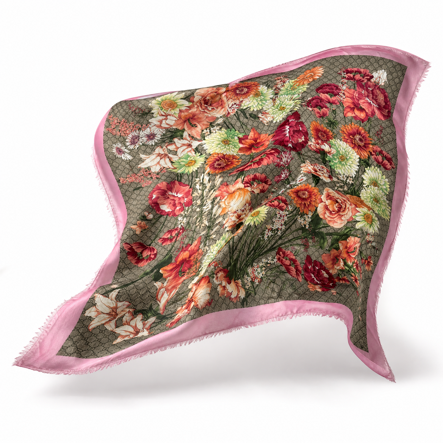 Gucci GG Logo Floral Crossbody Bag | Gucci Handbag