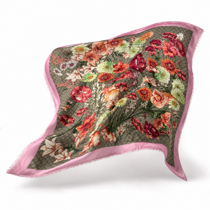 Gucci GG Logo Floral Crossbody Bag | Gucci Handbag