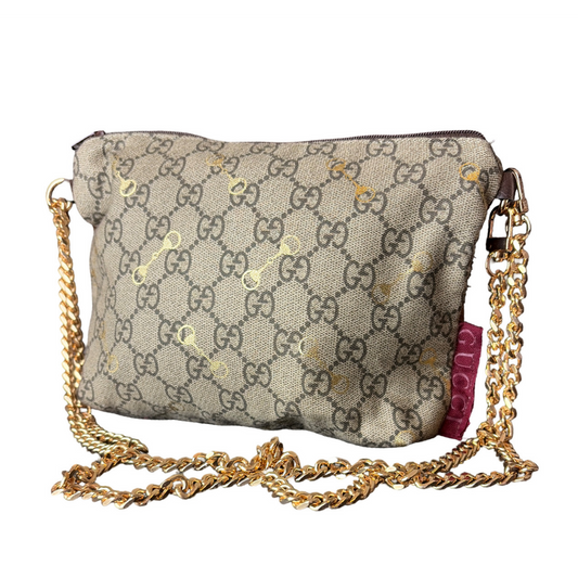 Gucci GG Logo Horsebit Crossbody Bag | Vintage Luxe Up
