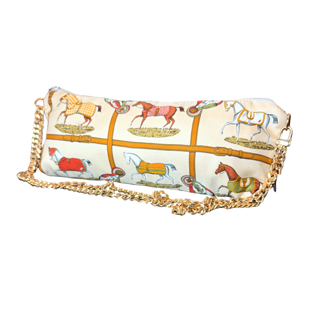 Hermes Petits Chevaux Scarf | Hermes Crossbody Bag