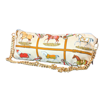 Hermes Petits Chevaux Scarf | Hermes Crossbody Bag