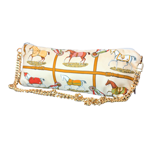 Hermes Petits Chevaux Scarf | Hermes Crossbody Bag