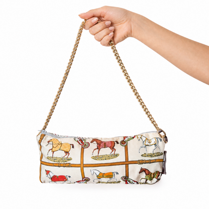 Hermes Petits Chevaux Scarf | Hermes Crossbody Bag