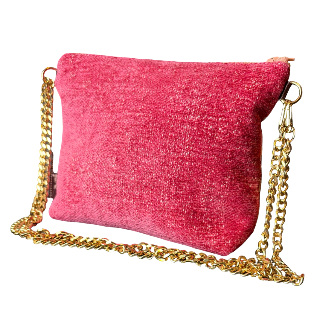 Bolduc Au Carre Vintage Scarf Crossbody Bag
