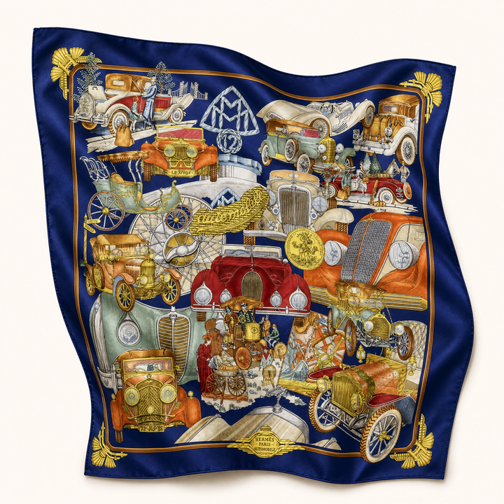 hermes automobile scarf