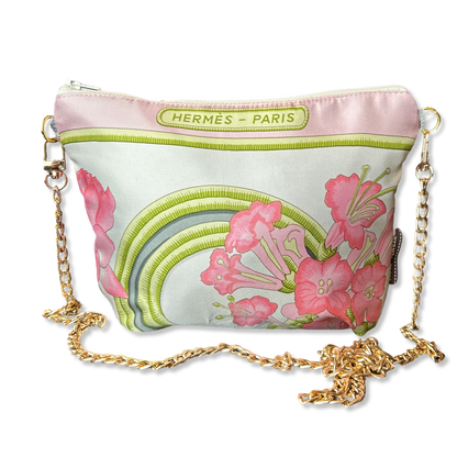 Hermes Caraibes Scarf | Hermes Crossbody Bag at Vintage Luxe Up