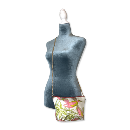 Hermes Caraibes Scarf | Hermes Crossbody Bag at Vintage Luxe Up