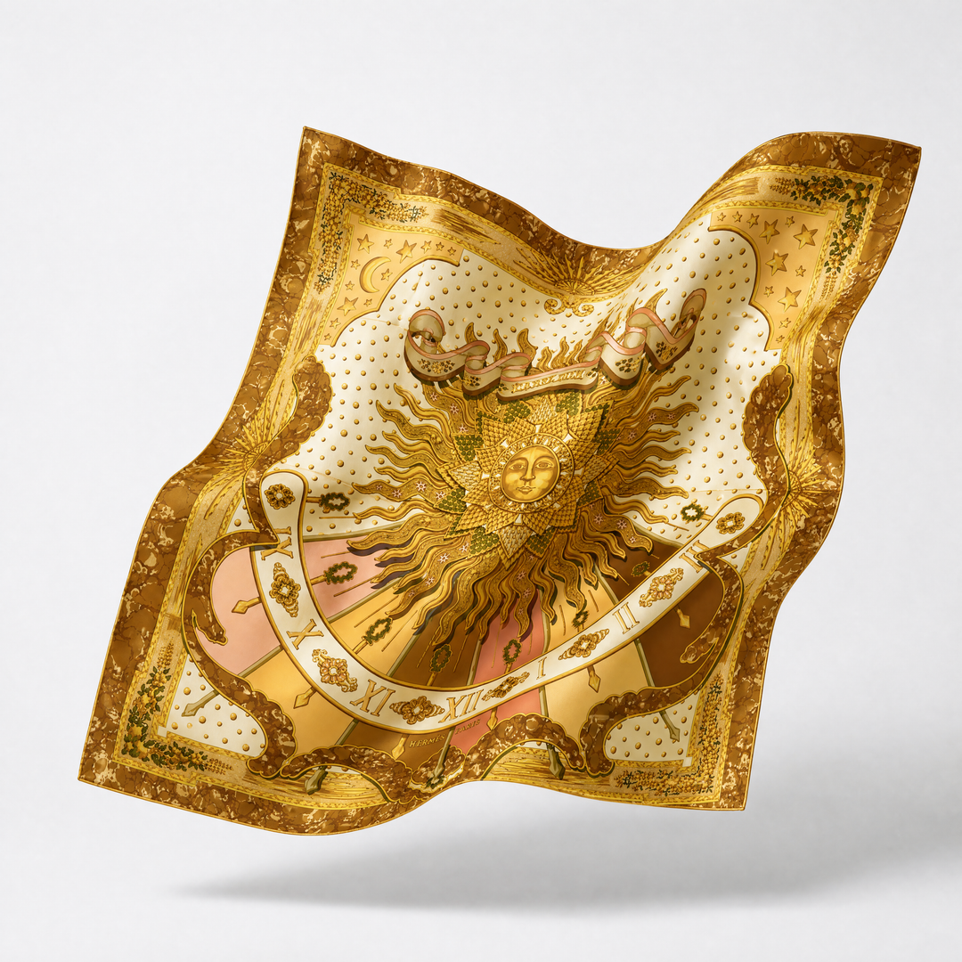 hermes carpe diem scarf