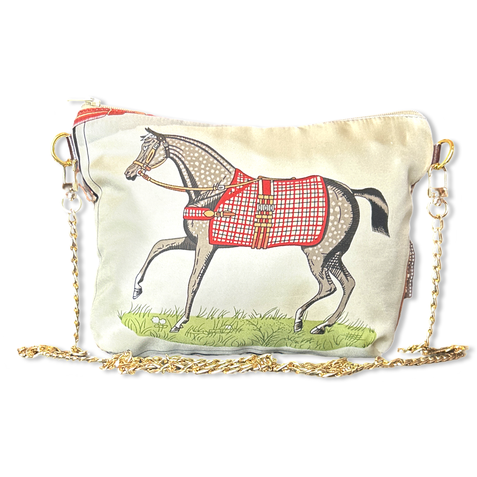 Hermes Couvertures et Tenues du Jour Ivory Scarf | Hermes Crossbody Bag