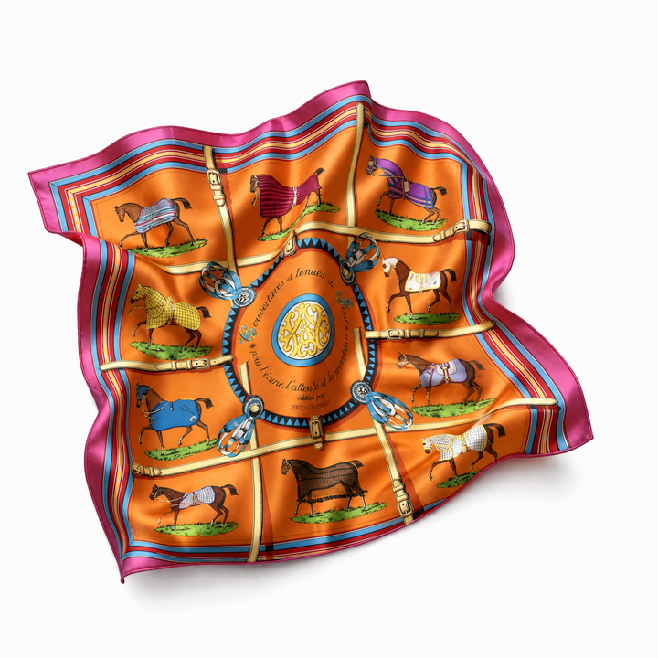 hermes couvertures et tenues du jour scarf