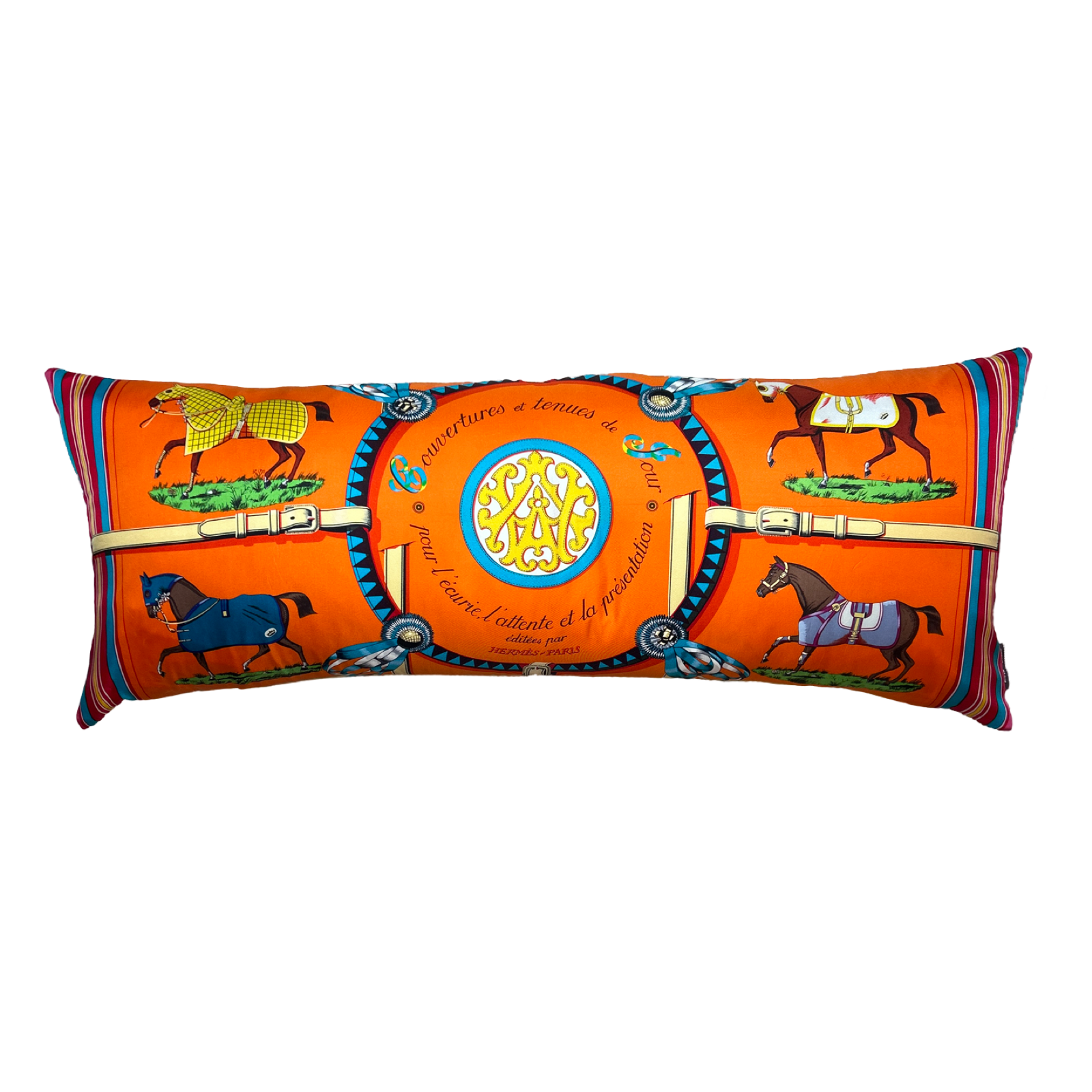 HERMES Couvertures et Tenues du Jour Scarf | Hermes Pillow at Vintage Luxe Up