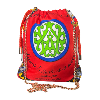 HERMES Couvertures et Tenues du Jour Scarf | Hermes Crossbody Bag at Vintage Luxe up