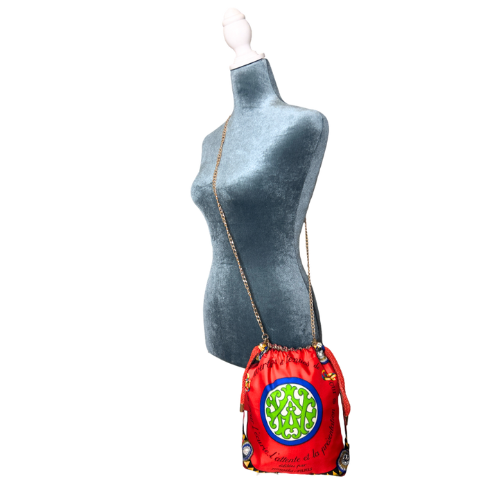 HERMES Couvertures et Tenues du Jour Scarf | Hermes Crossbody Bag at Vintage Luxe up