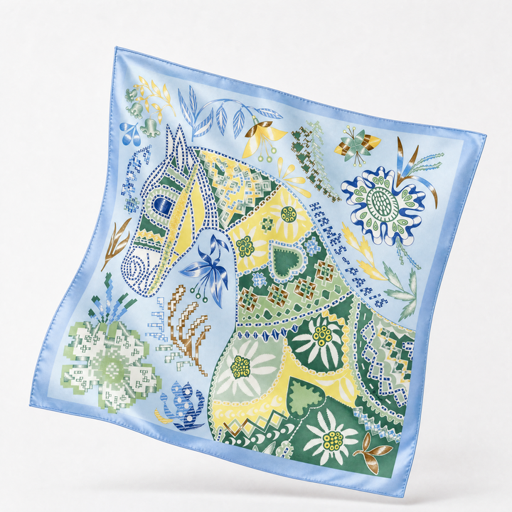hermes en attendant ulysse scarf
