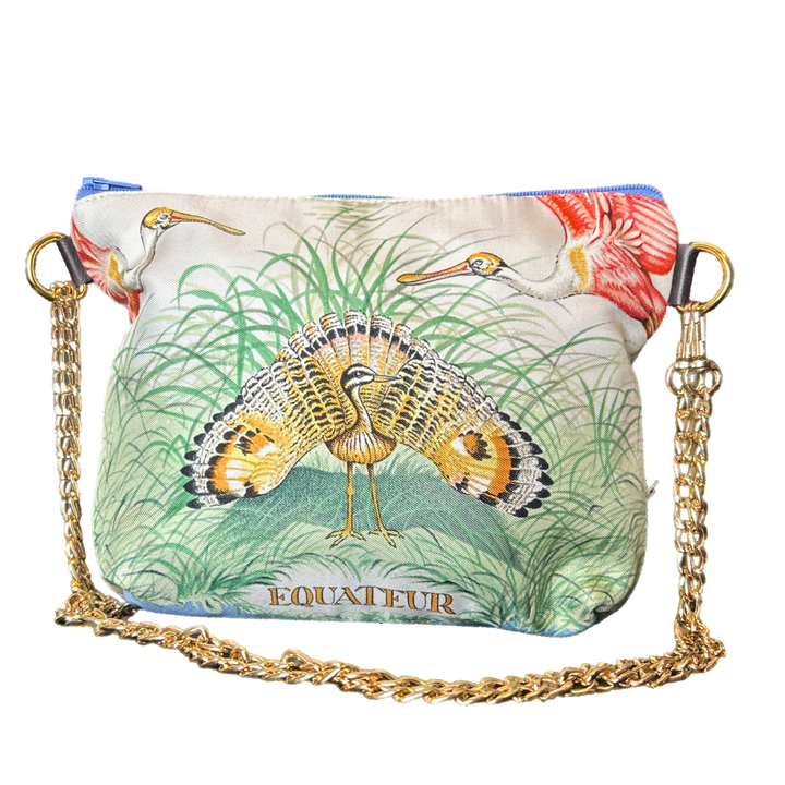 Hermes Equateur Scarf Crossbody Bag at Vintage Luxe Up