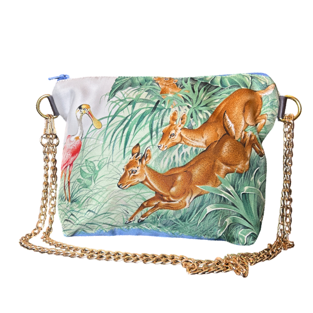 Hermes Equateur Scarf Crossbody Bag at Vintage Luxe Up