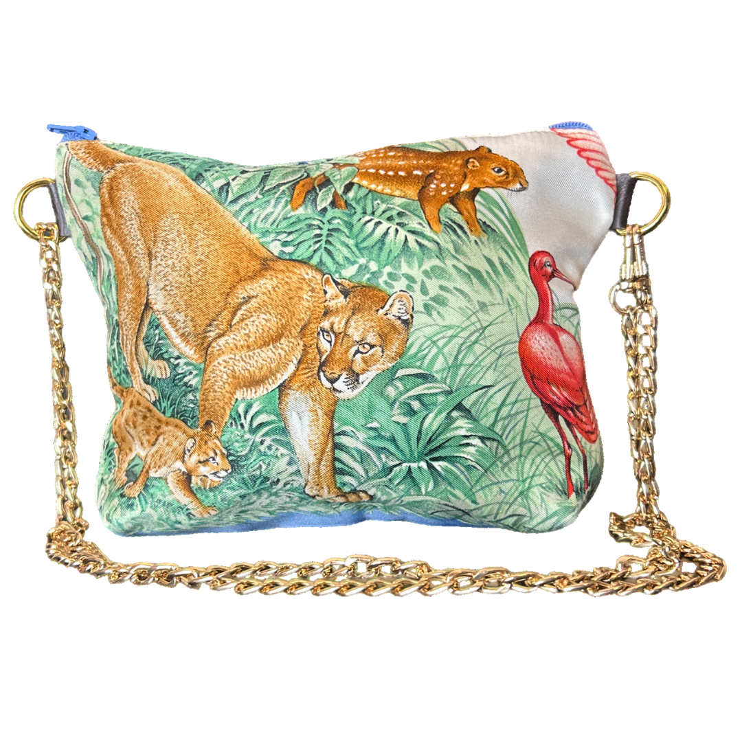 Hermes Equateur Scarf Crossbody Bag at Vintage Luxe Up