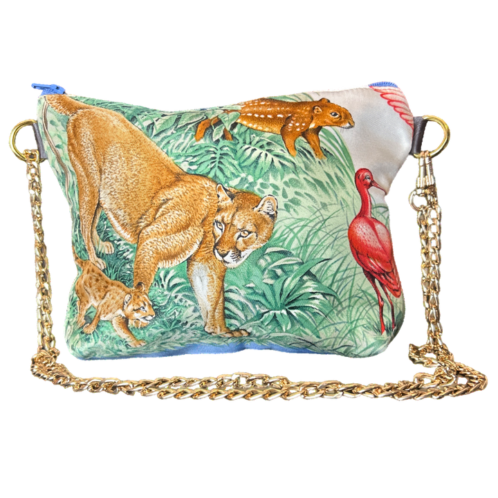 Hermes Equateur Scarf Crossbody Bag at Vintage Luxe Up
