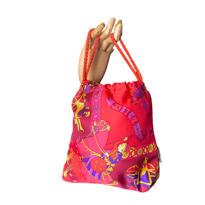 HERMES Fantaisies Indiennes Scarf | Hermes Crossbody Bag at Vintage Luxe Up