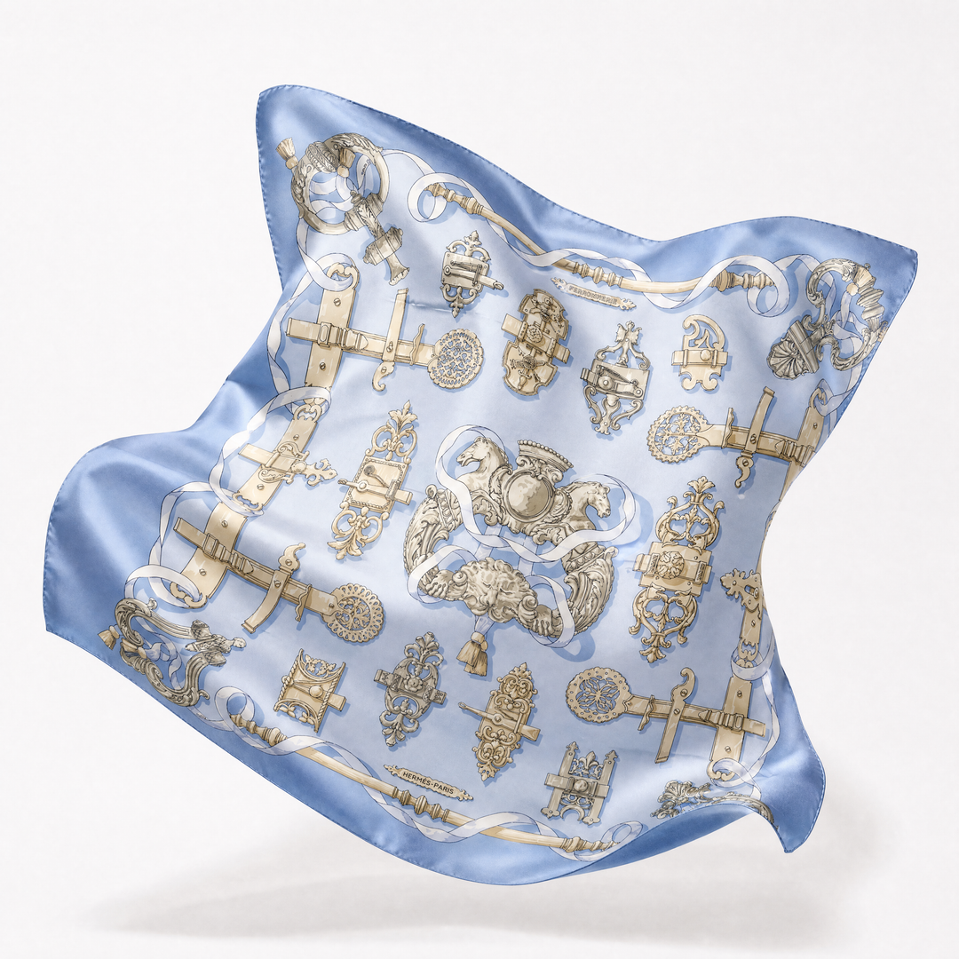 hermes ferronnerie scarf