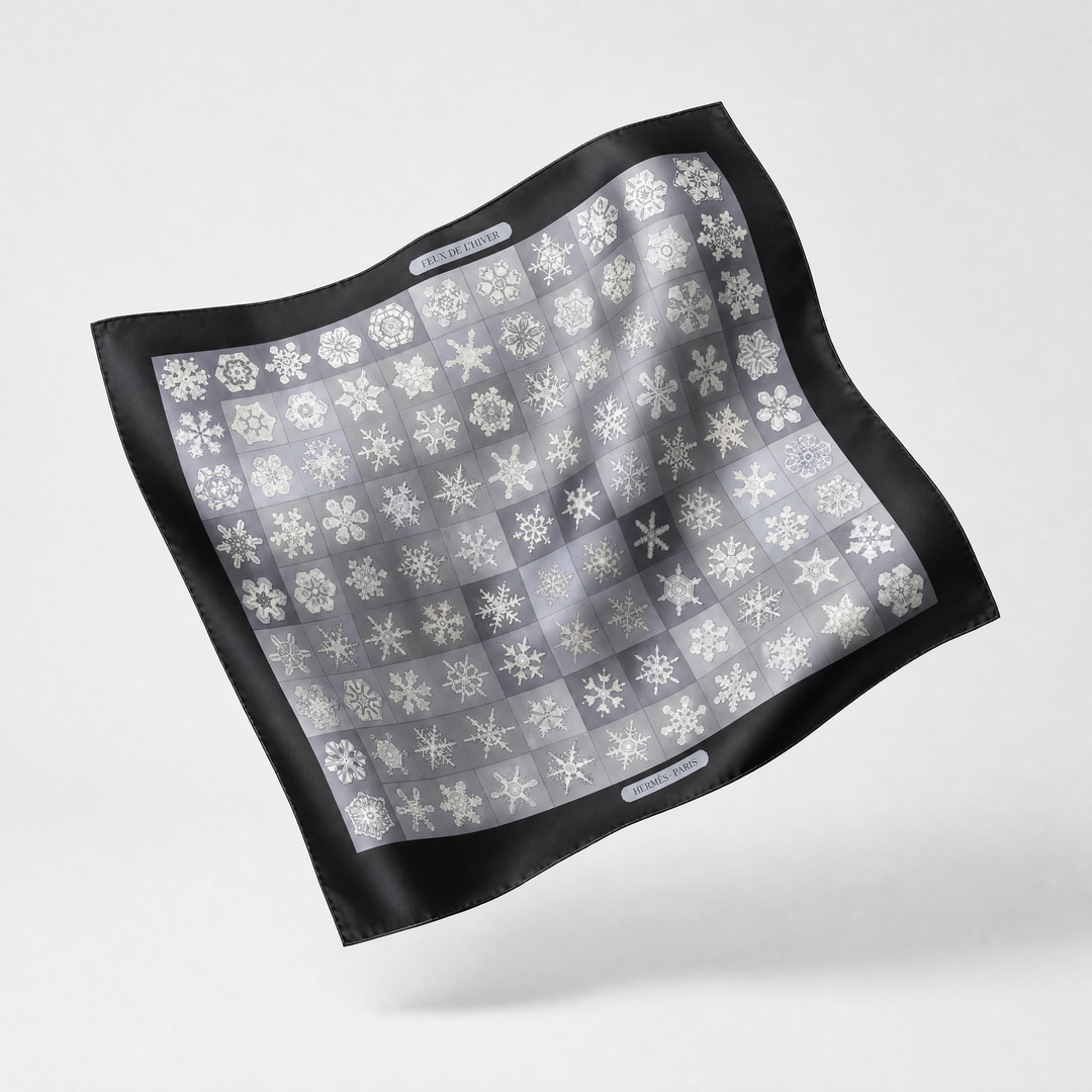 hermes feux de l'hiver scarf