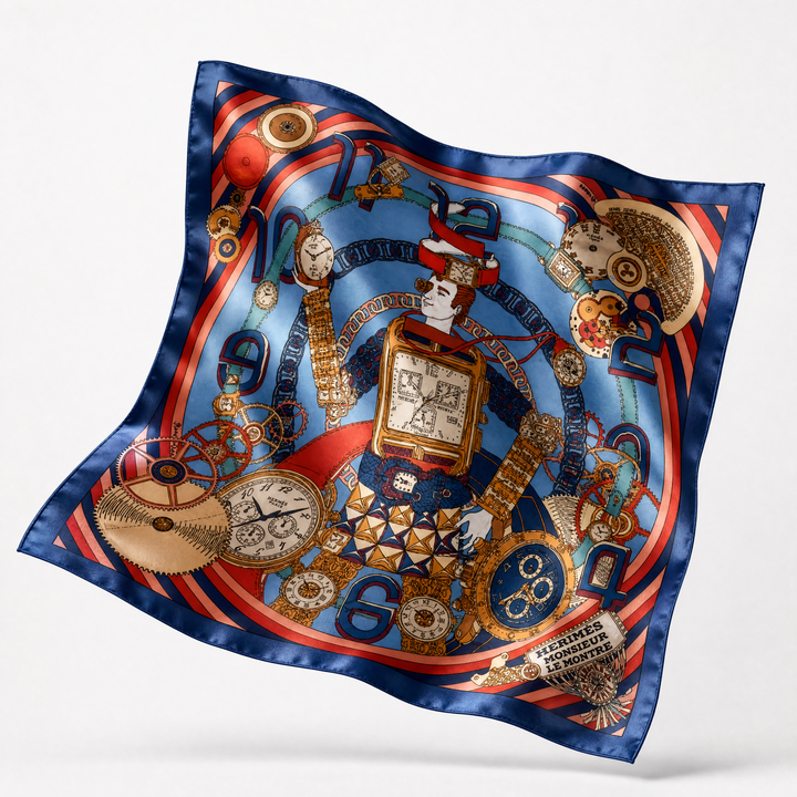Hermes Monsieur montres scarf