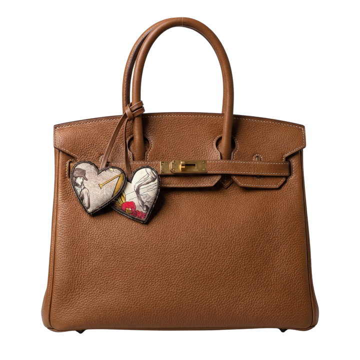 hermes napoleon scarf bag charm at vintage luxe up