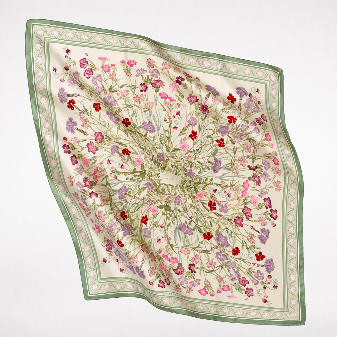 hermes Oeillets Sauvage scarf