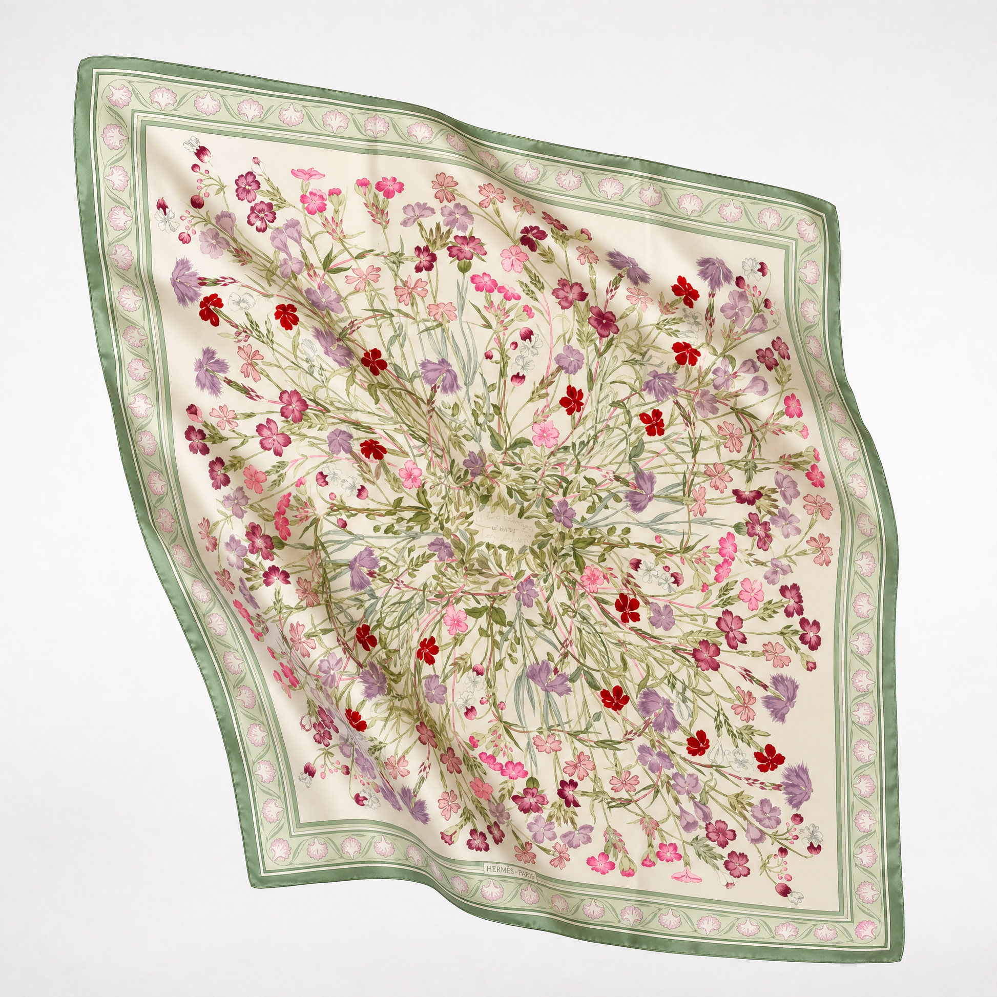 hermes Oeillets Sauvage scarf