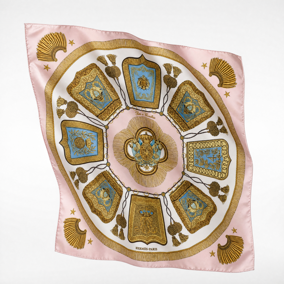 hermes poste et cavaleries scarf