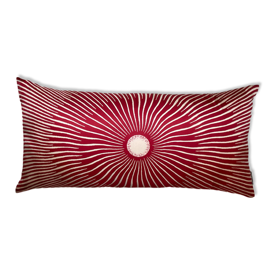 Vintage Soleil Scarf Pillow exclusively at Vintage Luxe Up