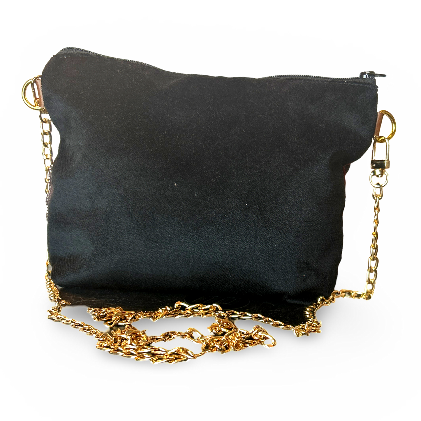 Très Kelly Noir Vintage Scarf Crossbody Bag