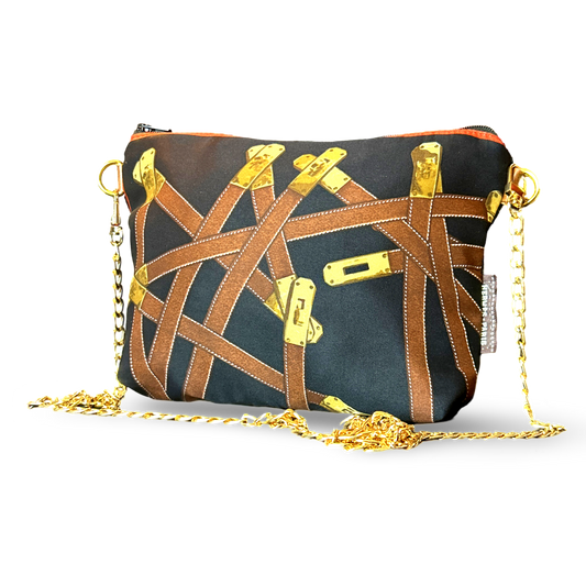 Hermes Très Kelly Scarf Crossbody Bag at Vintage Luxe Up