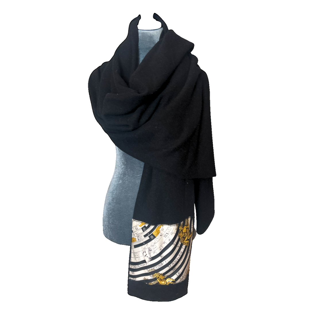 Hermes Astrologie Silk Scarf & Cashmere Shawl at Vintage Luxe Up