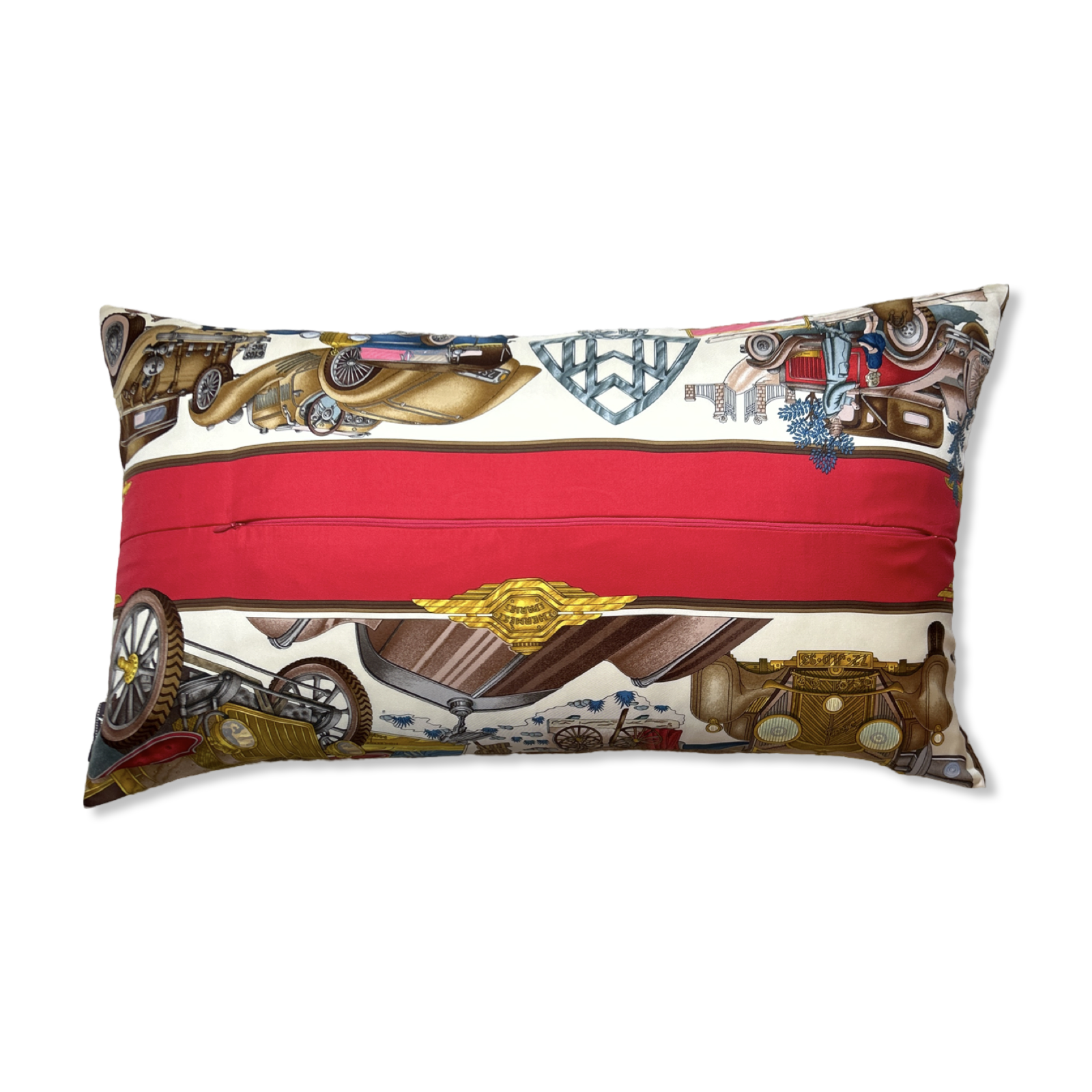 HERMES Automobile Scarf Pillow Cover throw pillow decorative pillow 