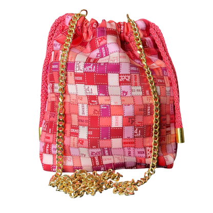 Hermes Bolduc au Carre Scarf Crossbody Bag