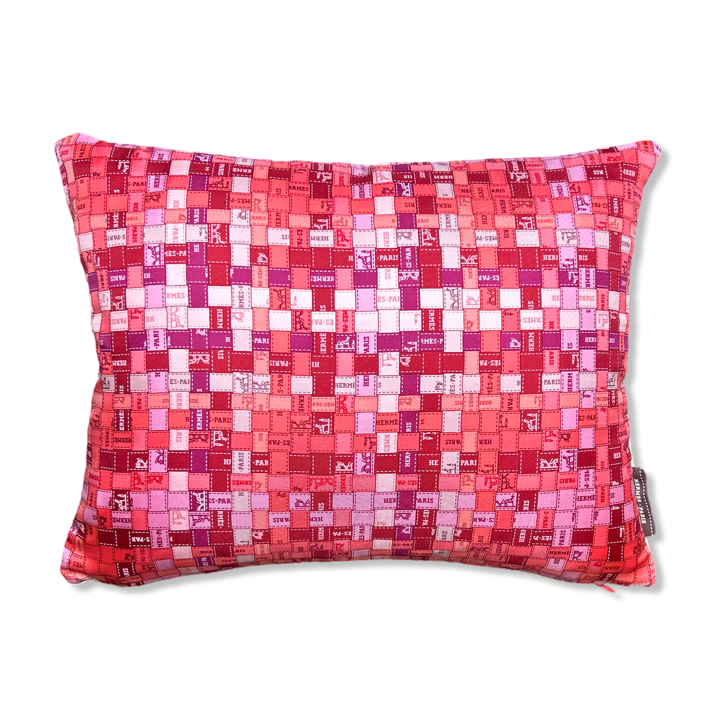 Bolduc Au Carre Vintage Silk Scarf Boudoir Pillows 16"