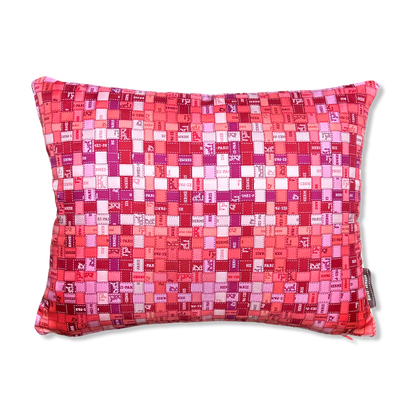 Bolduc Au Carre Vintage Silk Scarf Boudoir Pillows 16"